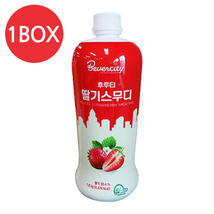 후루티 스무디 딸기맛 주스원액 1.8kg 1BOX